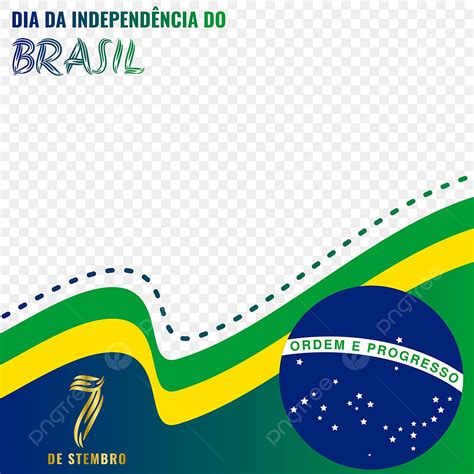 Twibbon Frame Brasil Dia Da Independência 7 De Setembro PNG Brasil