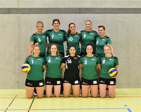 Damen Setzt Siegesserie Fort Stv St Gallen Volleyball