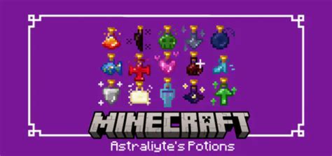 Astraliytes Potions Texture Pack Mods For Minecraft