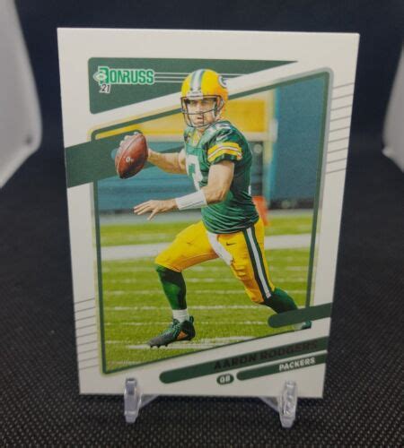 2021 Panini Donruss Football Aaron Rodgers Green Bay Packers 155 EBay