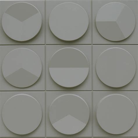 Pu Clock Shape Wall Panel George Panel