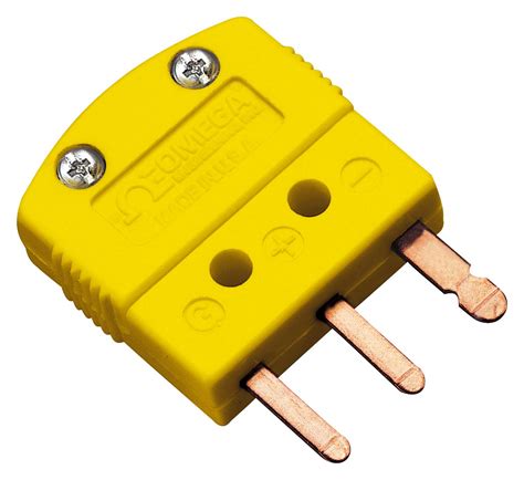 MTP K M Omega Thermocouple Connector Miniature 3 Prong