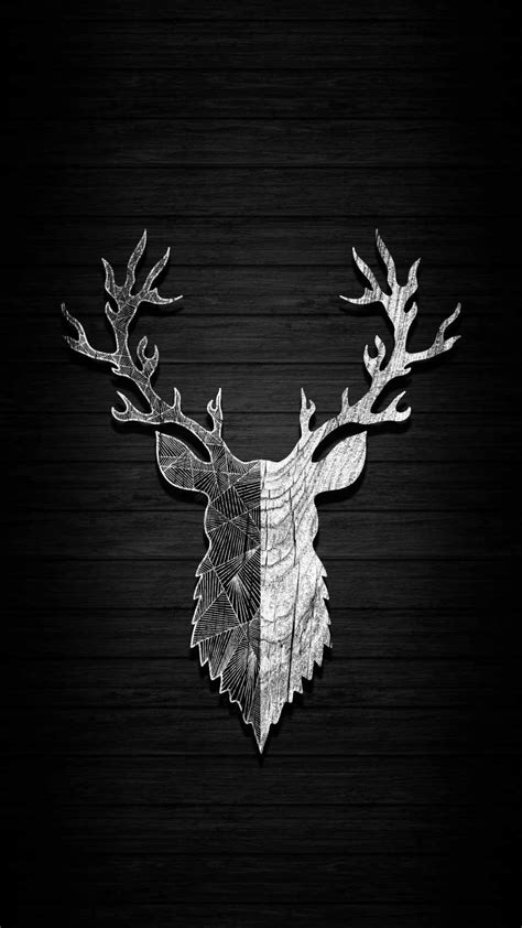 Deer Art iPhone Wallpaper - iPhone Wallpapers