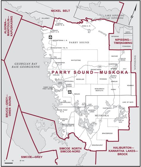 Map Of Kearney Ontario