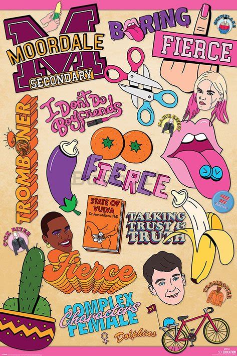 Poster Sex Education Infographic IN MAGAZZINO Buvu It