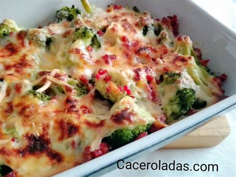 Br Coli Gratinado Bechamel Y Queso Caceroladas