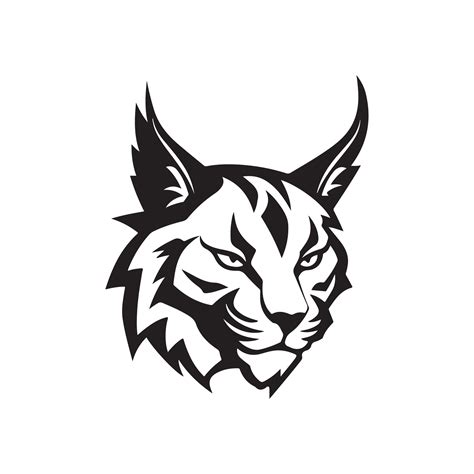 Moderno Lince Silueta Logo Vector En Vecteezy