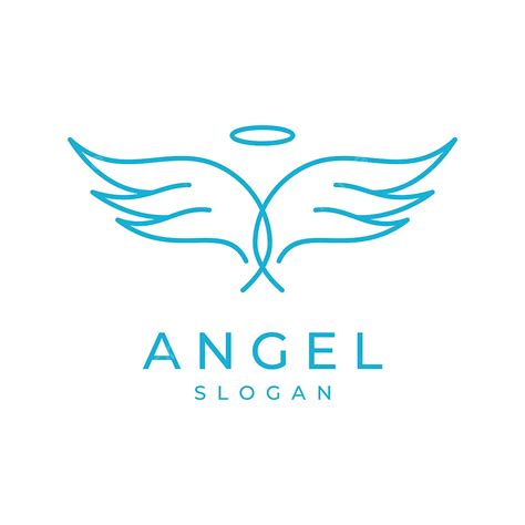 Angel Wing Logo Vector Design Images Angel Wings Logo Vector Modern