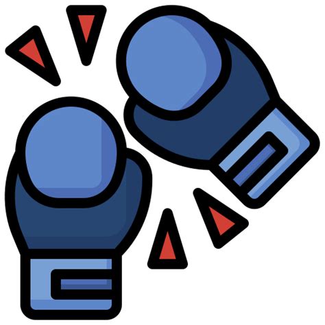 Boxing Gloves Surang Lineal Color Icon