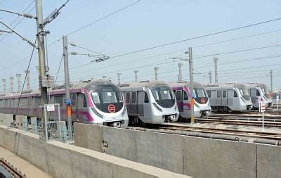 Delhi Metro S Blue Line Faces Snag