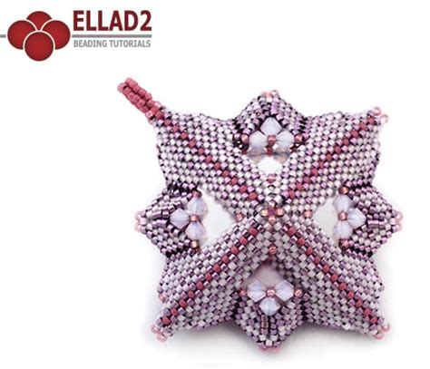 Tutorial Criss Cross Pendente Schemi E Tutorial Di Perline Di Ellad