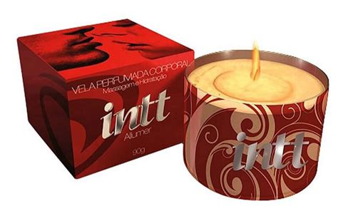 Intt Allumer Vela Perfumada Para Massagem Corporal Aroma Baunilha