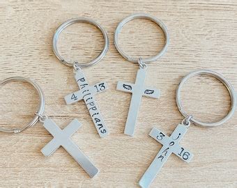 Bible Verse Keychain In Bulk Etsy UK