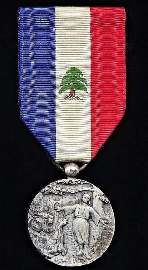 Aberdeen Medals Lebanon French Colonial Mandate Territory Order Of