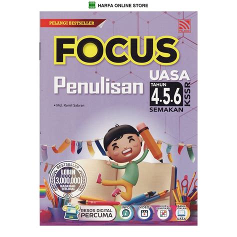 Buku Rujukan Focus Uasa Penulisan Tahun Kssr Semakan Shopee