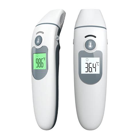 Lcd Backlight Adult Forehead Non Contact Forehead Digital Thermometer