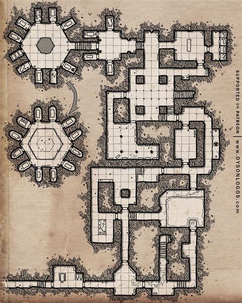 Dungeons Of The Twin Demons Dyson S Dodecahedron In 2024 Fantasy