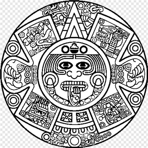 Aztec Calendar Clip Art