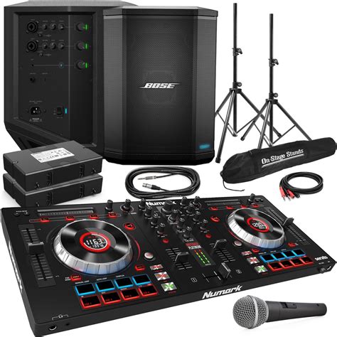 Dj Sound System With 2 Bose S1 Pro All In One Bluetooth Pa Systems And