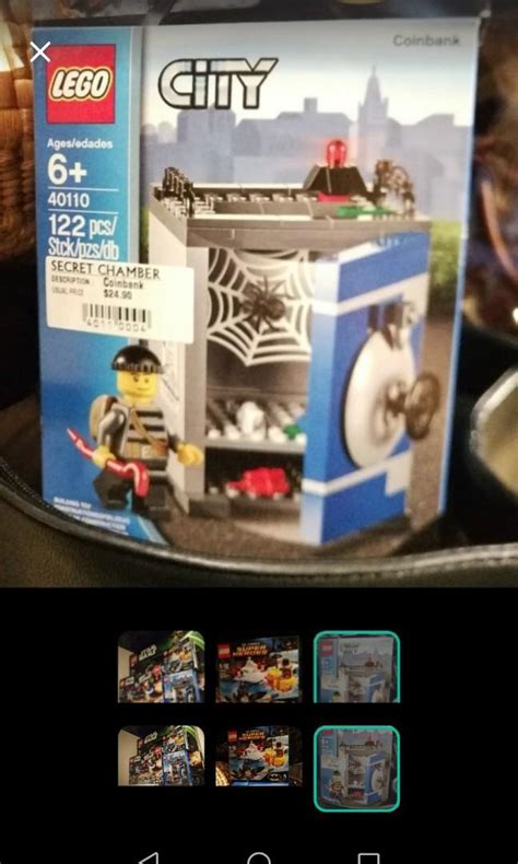 Lego Bank Robbery Coin Bank, Hobbies & Toys, Toys & Games on Carousell