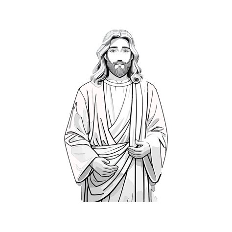 Jesus Christ Vector Chrismas Jesus Art Christ Png And Vector With