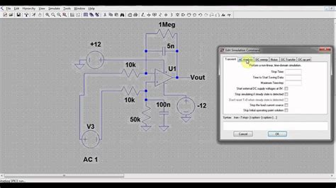 Differential And Common Mode Gain Using LTSpice YouTube