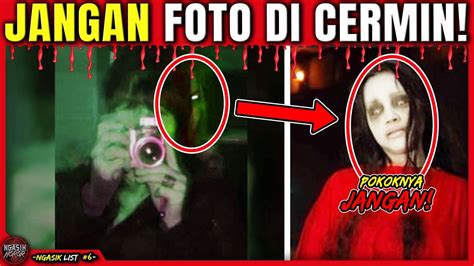 ADA PENAMPAKAN HANTU DI DEPAN CERMIN 5 PENAMPAKAN HANTU PALING