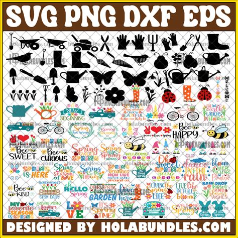 Spring Svg Bundle Easter Svg Bundle Welcome Spring Svg Spring Svg