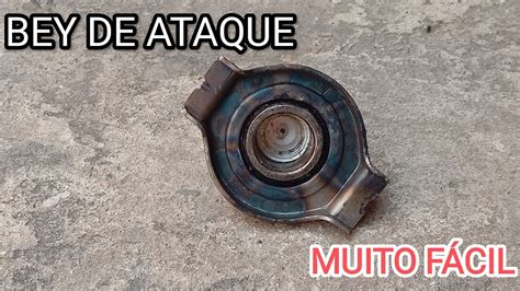 Como Fazer Uma Beyblade Caseira De Ataque Muito F Cil Tampinha De