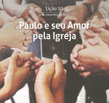 Ev Weliano Pires Introdu O Li O Paulo E O Seu Amor Pela Igreja