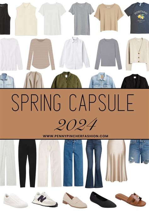 Capsule Wardrobe Spring Penny Pincher Fashion Blog In