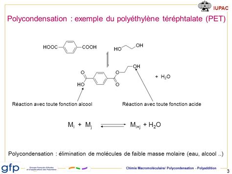 Polycondensation Cours