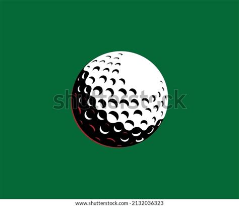 Golf Ball Logo Golf Ball Vector