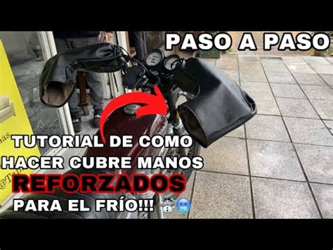 Como Hacer Un Cubre Manos Para La Moto Pas A Paso