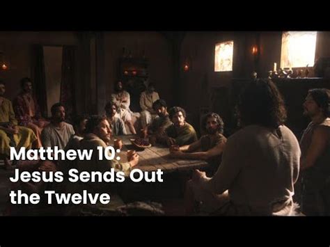 Teaching With The Chosen Jesus Sends Out The Twelve Matthew Mark