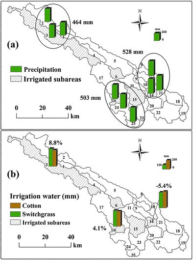 Spatial Distribution Of Average 19942009 Annual Precipitation Across Download Scientific