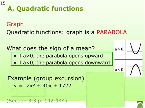 Ppt Quadratic Functions Powerpoint Presentation Free Download Id