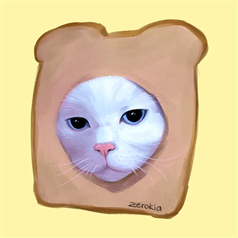 Artstation Toast Cat