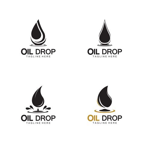 Oil drop logo vector illustration design 2495811 Vector Art at Vecteezy