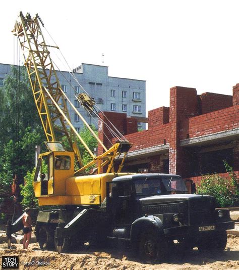 Автокраны МКА-16 и МКА-16М. Фотогалерея сайта www.techstory.ru