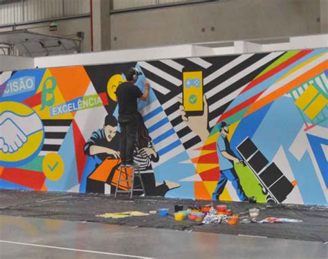 Artist Lobo paints a Mural Art inspired by Los Angeles | Lobo Pop Art