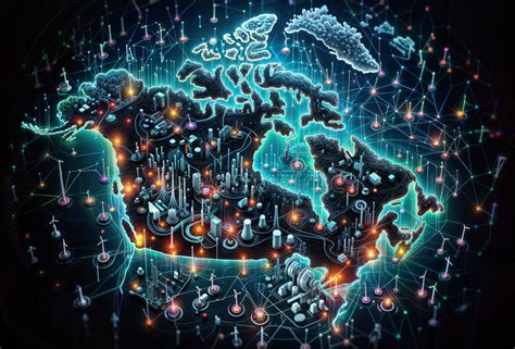 Canada S Electricity Network Consumption Generation Nodes