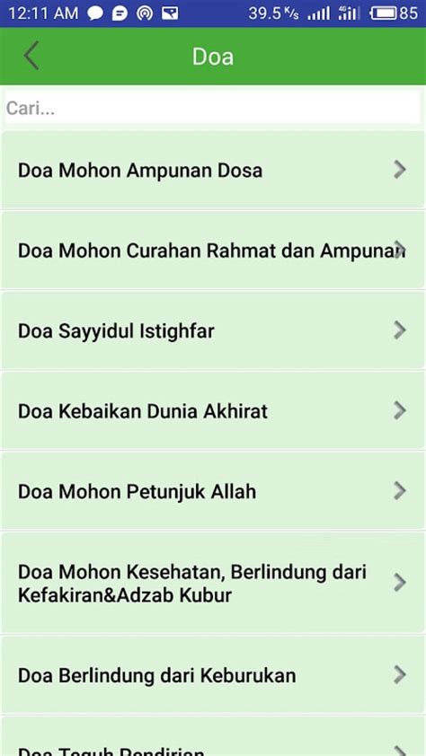 Android 용 Doa doa dari Al Qur an dan Hadits APK 다운로드