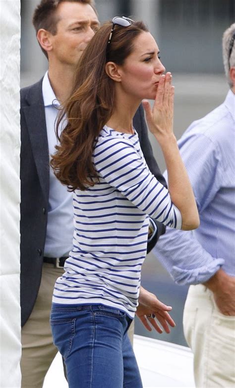 Kate Blows A Kiss While Watching Prince William Play In The Jerudong