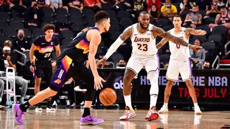 Los Angeles Lakers X Phoenix Suns Saiba Onde Assistir Ao Vivo Na Tv E