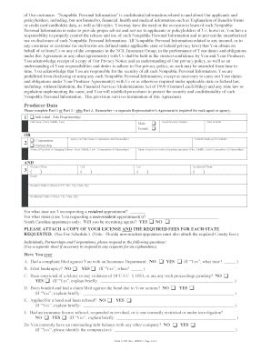 Fillable Online Producer Contracting Checklist The Final Expense