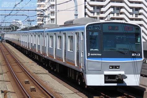 2nd Train 【相鉄】8000系8713×108713fが運用復帰の写真 Topicphotoid78464