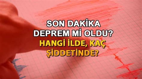 Son Dak Ka Depremler L Stes Ocak Antalya Da Deprem Mi Oldu