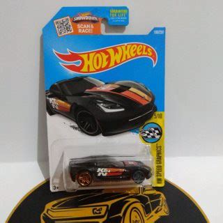 Jual HOT WHEELS CORVETTE STINGRAY K N HITAM Shopee Indonesia