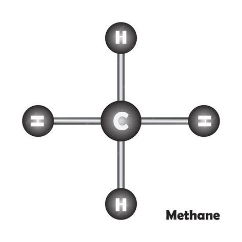 Molecular Structure Of Methane